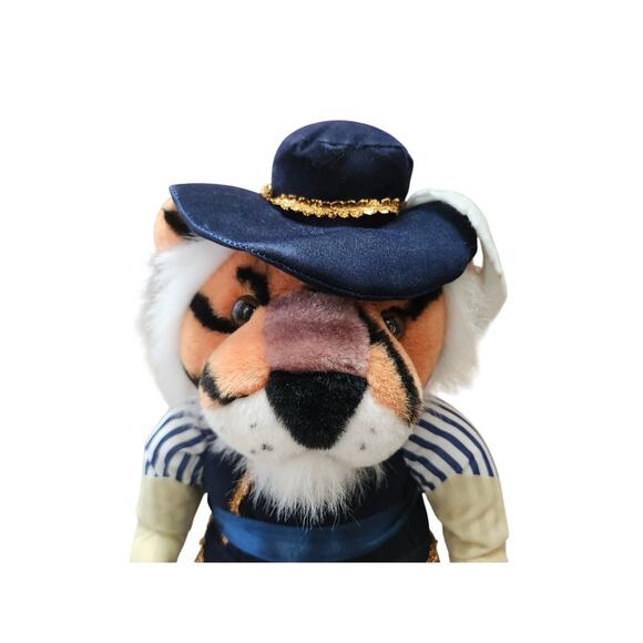 Royal Plush Toys Inc Elizabethan Costume Dressed Tiger 14" Stuffed Animal Toy - Picture 2 of 10